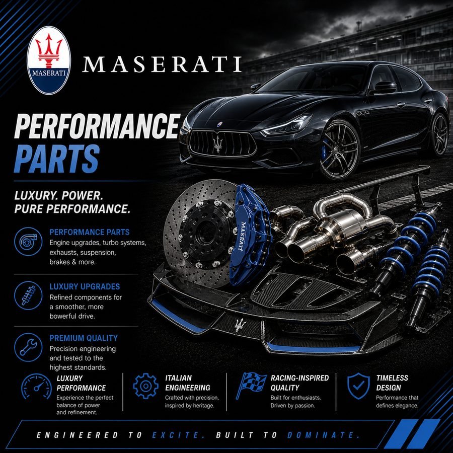 Maserati Performance Parts