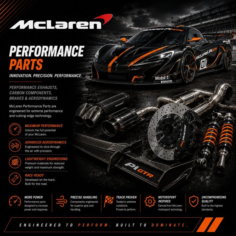 Mclaren performance parts