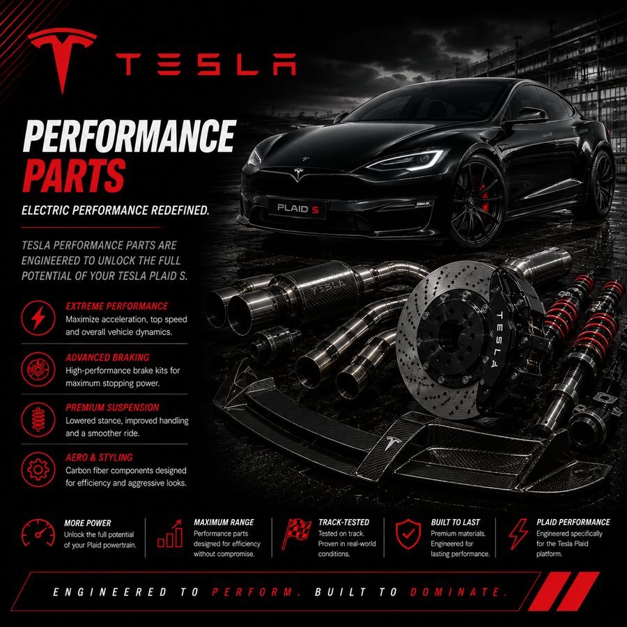Tesla performance parts